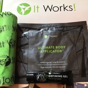 It works! Body applicator with defining gel